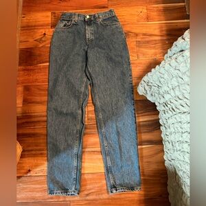 Levi’s 550 Relaxed Fit Jeans Vintage Wash High Rise Denim 25 (0358)